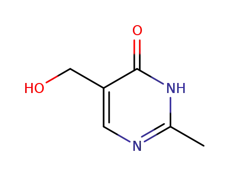 Molecular Structure of 698-30-6 (5-(HYDROXYMETHYL)-2-METHYLPYRIMIDIN-4-OL)