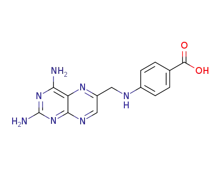 4-(N-[2,4-DIAMINO-6-PTERIDINYLMETHYL]-아미노)벤조산 나트륨 염