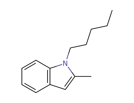 Molecular Structure of 42951-36-0 (2-Methyl-1-pentylindole)