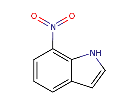 Molecular Structure of 6960-42-5 (7-Nitroindole)