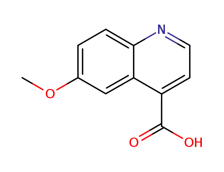 4-Quinolinecarboxylicacid, 6-methoxy-