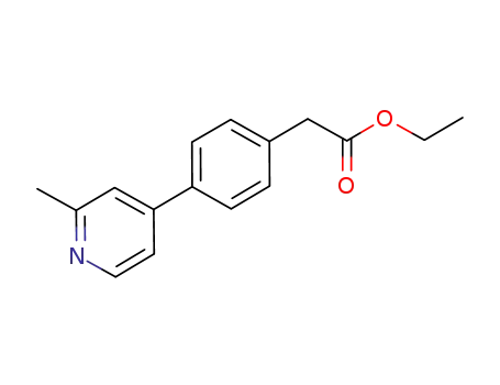 ethyl 2-(4-(2-methylpyridin-4-yl)phenyl)acetate