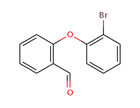 Molecular Structure of 1020959-71-0 (2-(2-bromophenoxy)benzaldehyde)