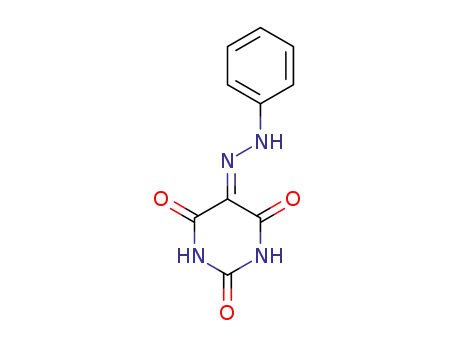 Molecular Structure of 19849-58-2 (5-(phenylhydrazono)pyrimidine-2,4,6(1H,3H,5H)-trione)