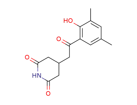 2,6-Piperidinedione, 4-[2- (2-hydroxy-3,5-dimethylphenyl)-2-oxoethyl]- cas  526-02-3
