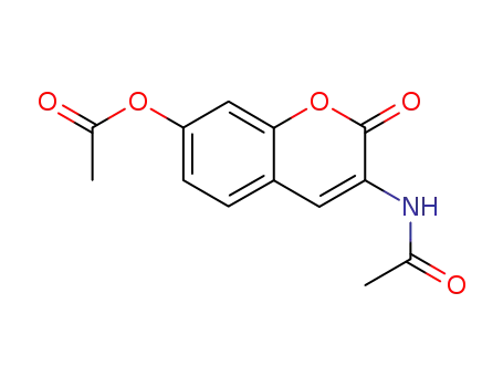 Acetamide, N-[7-(acetyloxy)-2-oxo-2H-1-benzopyran-3-yl]-