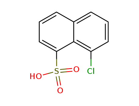 Molecular Structure of 145-74-4 (8-CHLORONAPHTHALENE-1-SULFONIC ACID)