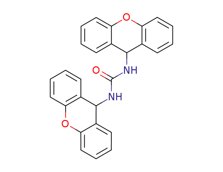 Molecular Structure of 3746-45-0 (1,3-di-9H-xanthen-9-ylurea)