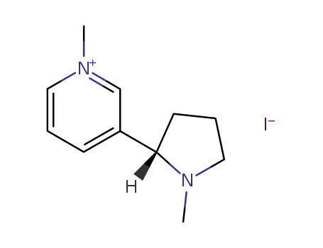 Molecular Structure of 21446-46-8 ((S)-1-METHYLNICOTINIUM IODIDE)