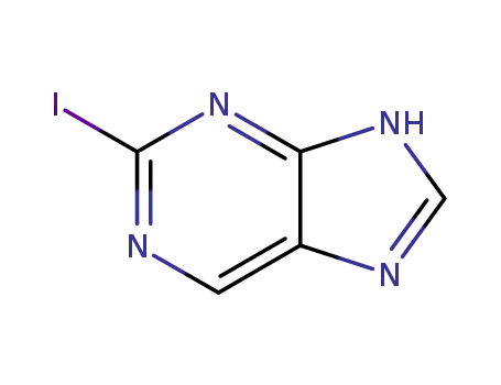 Molecular Structure of 28128-16-7 (2-iodopurine)