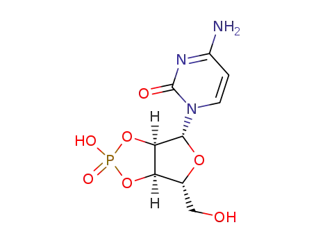 Molecular Structure of 633-90-9 (cytidine 2',3'-(hydrogen phosphate))