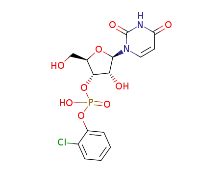 3'-Uridylic acid, mono(2-chlorophenyl) ester