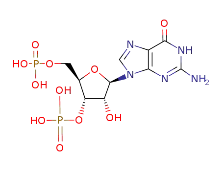 Molecular Structure of 3237-37-4 (3',5'-GDP)