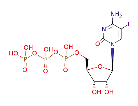 tetrasodium;[[[(2R,3S,4R,5R)-5-(4-amino-5-iodo-2-oxopyrimidin-1-yl)-3,4-dihydroxyoxolan-2-yl]methoxy-oxidophosphoryl]oxy-oxidophosphoryl] phosphate