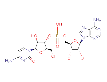 Molecular Structure of 2382-66-3 (ADENYLYL(3'>5')CYTIDINE FREE ACID)