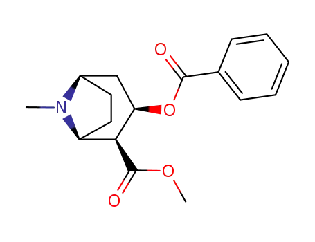 8-Azabicyclo[3.2.1]octane-2-carboxylicacid, 3-(benzoyloxy)-8-methyl-, methyl ester, (1R,2R,3S,5S)-rel-