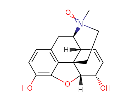 Molecular Structure of 639-46-3 (MORPHINE N-OXIDE)