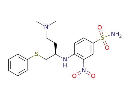 4-[[(R)-3-디메틸아미노-1-[(페닐설파닐)메틸]프로필]아미노]-3-니트로벤젠설폰아미드