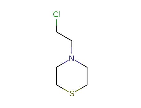 Molecular Structure of 63906-73-0 (4-(2-chloroethyl)thiomorpholine)