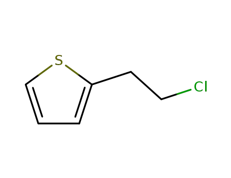 Molecular Structure of 19995-38-1 (2-(2-Chloroethyl)thiophene)