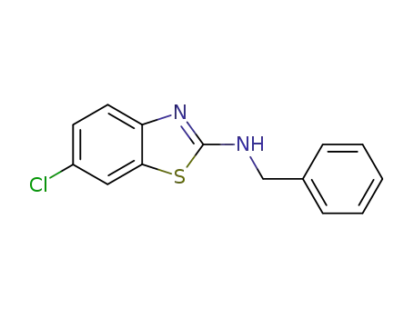 2-Benzothiazolamine,6-chloro-N-(phenylmethyl)-