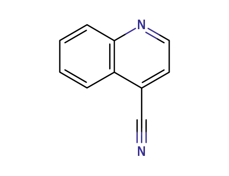 Molecular Structure of 2973-27-5 (4-CYANOQUINOLINE)