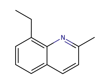 Molecular Structure of 72804-93-4 (8-ETHYL-2-METHYLQUINOLINE)