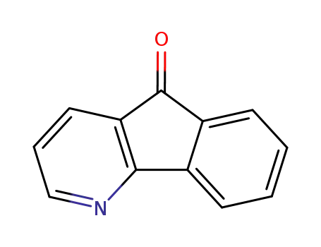 Molecular Structure of 3882-46-0 (4-AZA-9-FLUORENONE)