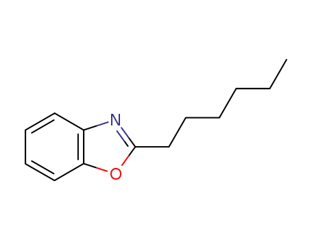 Molecular Structure of 6797-16-6 (2-Hexylbenzoxazole)
