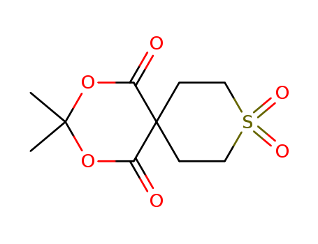 2,4-DIOXA-9-THIASPIRO[5.5]UNDECANE-1,5-DIONE, 3,3-DIMETHYL-, 9,9-DIOXIDE
