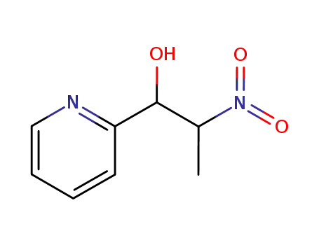 Molecular Structure of 18528-26-2 (2-Pyridinemethanol, a-(1-nitroethyl)-)