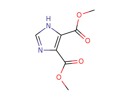 Molecular Structure of 3304-70-9 (Dimethyl 4,5-imidazoledicarboxylate)