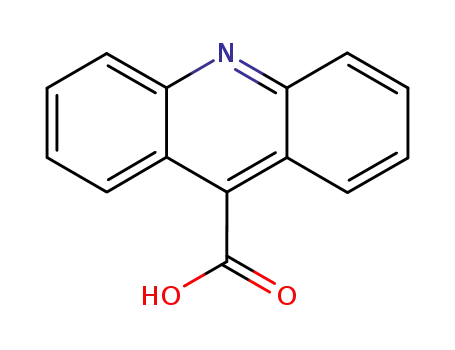 Molecular Structure of 5336-90-3 (9-ACRIDINECARBOXYLIC ACID)