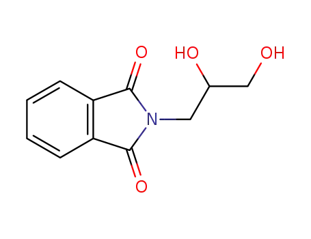 Molecular Structure of 62457-35-6 (3-phthaliMidylpropane-1,2-diol)