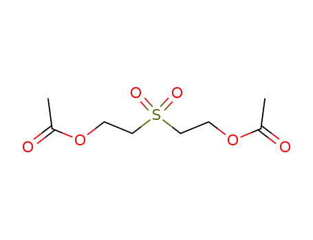 Molecular Structure of 3763-72-2 (2,2'-sulphonylbisethyl diacetate)