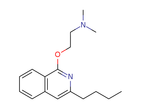 Ethanamine,2-[(3-butyl-1-isoquinolinyl)oxy]-N,N-dimethyl-