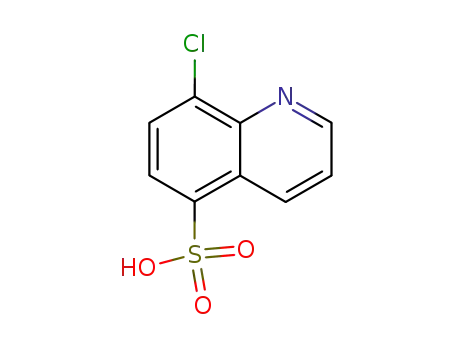 5-Quinolinesulfonic acid, 8-chloro-