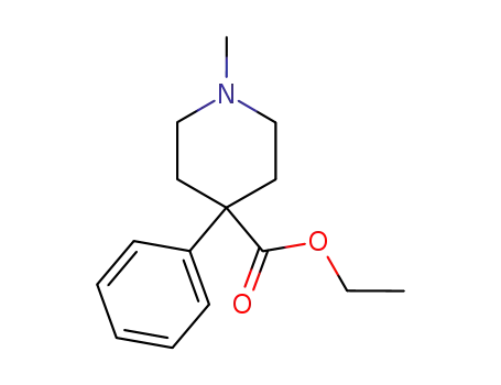 Molecular Structure of 57-42-1 (MEPERIDINE)
