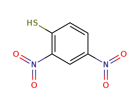 Molecular Structure of 2218-96-4 (2,4-dinitrobenzenethiol)