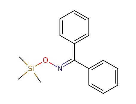 Molecular Structure of 17922-31-5 (Methanone, diphenyl-, O-(trimethylsilyl)oxime)