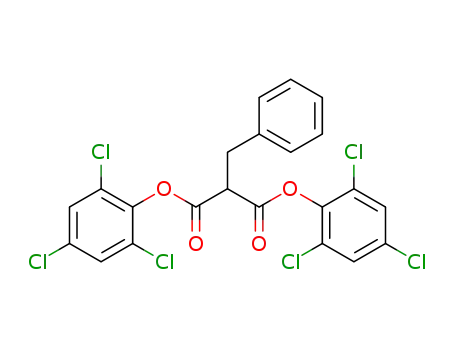 Bis(2,4,6-trichlorophenyl) 2-benzylpropanedioate