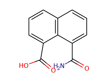 Molecular Structure of 5811-88-1 (8-CARBOXYNAPHTHALENE-1-CARBOXAMIDE)