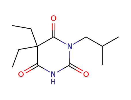 5,5-ジエチル-1-(2-メチルプロピル)-1,3-ジアジナン-2,4,6-トリオン