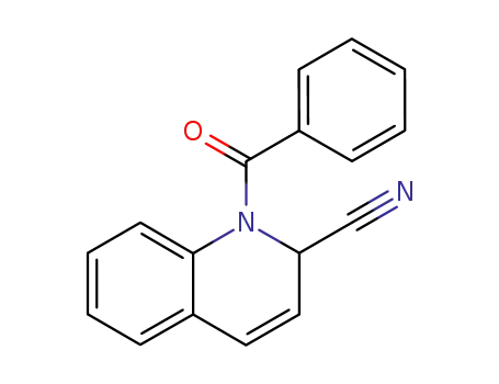 1-Benzoyl-1, 2-dihydro-2-quinolinecarbonitrile cas  13721-17-0