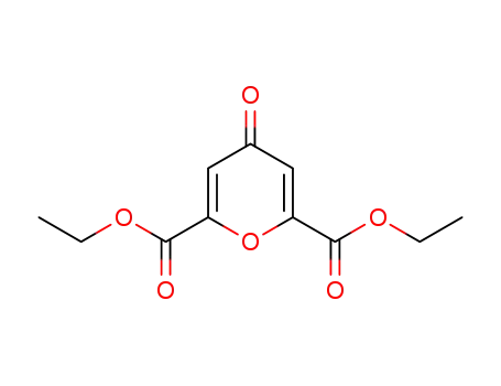 Molecular Structure of 725-92-8 (diethyl 4-oxopyran-2,6-dicarboxylate)