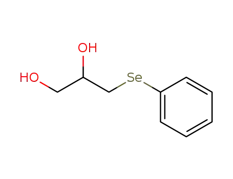 Molecular Structure of 65349-59-9 (1,2-Propanediol, 3-(phenylseleno)-)