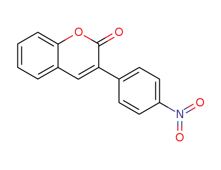 2H-1-Benzopyran-2-one,3-(4-nitrophenyl)-