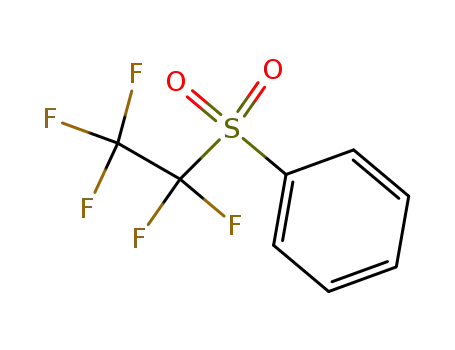 Molecular Structure of 14856-93-0 (Benzene, [(pentafluoroethyl)sulfonyl]-)
