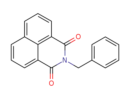 Molecular Structure of 2896-24-4 (2-benzyl-1H-benzo[de]isoquinoline-1,3(2H)-dione)