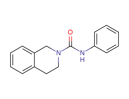 Molecular Structure of 83491-16-1 (2(1H)-Isoquinolinecarboxamide, 3,4-dihydro-N-phenyl-)